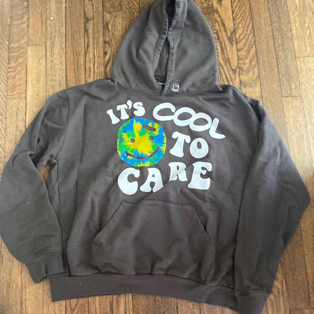 Lonely ghost hoodie it’s cool to care